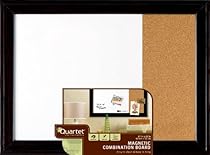 Quartet Magnetic Dry Erase Board Cork Board, 17 x 23