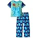 Peppa Pig Boys' George Pig 2pc Sleepwear Set, Navy, 3T