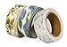 ArtMuseKitsMikash Modern & Vintage Washi Tape Set - 20 Premium Decorative Tapes | Includes 7 Gold Foil Washi Tape | 10M Rolls | Scrapbooks, DIY Crafts, Cards, Journals, Planners, Gifts