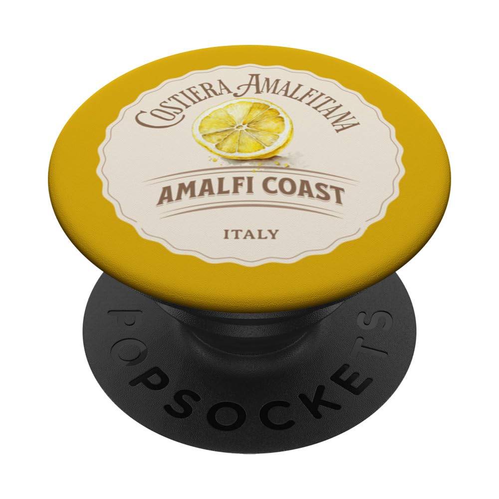 Retro Italy Amalfi Coast PopSockets Swappable PopGrip