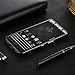 KEYone Case,BlackBerry KEYone Case,DAMONDY Luxury Ultra thin Imitation Metal Brushed Premium Aluminum Shockproof Protective Bumper Hard Back Case Cover for BlackBerry KEYone-Black
