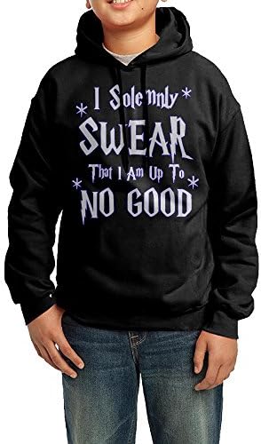 Unisex Hoodie Youth Sweatshirt I Solemnly Swear That I Am Up To No Good