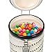 Ceramic Cat Treat Cookie Jar - Sealable Kitchen Canister