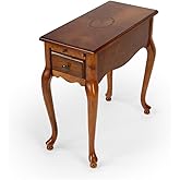 Butler Croydon Olive Ash Burl Chairside Table in Brown