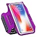 TRIBE Running Phone Holder Armband. iPhone & Galaxy Cell Phone Sports Arm Bands for Women, Men, Runners, Jogging, Walking, Exercise & Gym Workout. Premium Japanese Lycra. Strap Extension & Key Pocket.