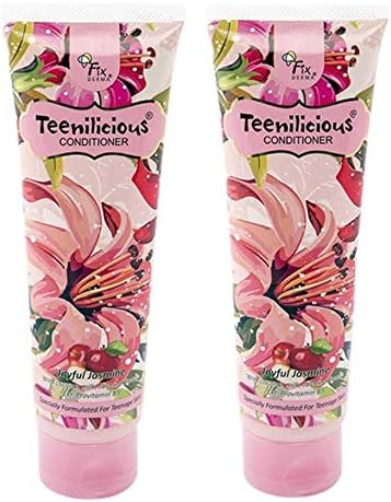 Teenilicious Coconut Jasmine Silky Glossy Hair Conditioner For Women and Men's Pack of 2 Combo