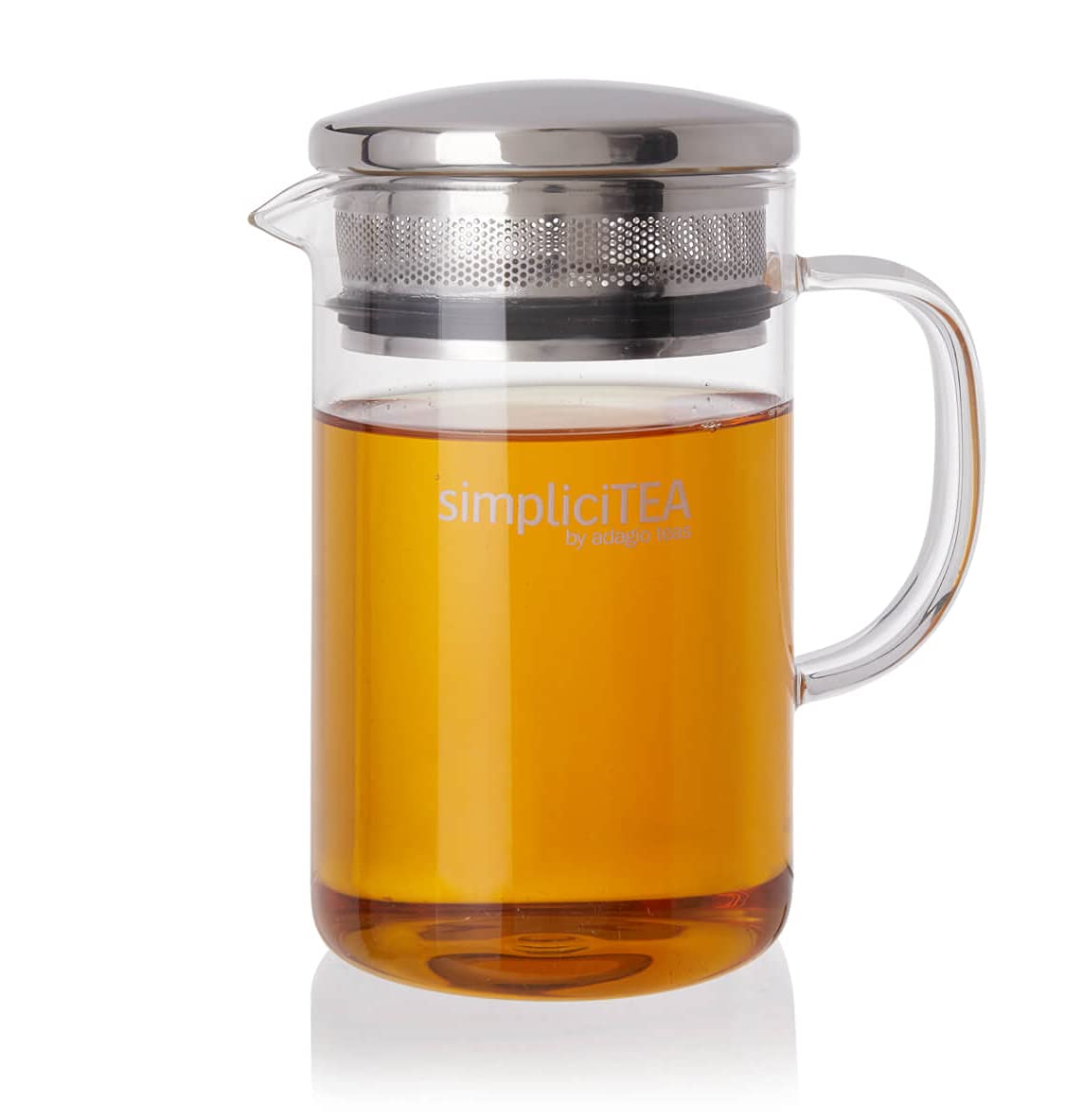 Adagio Teas Glass Tea Infuser - Easy Brew Pot - 400ml