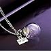 Iumer Crystal Glass Hood DIY Hope Dandelion Necklace