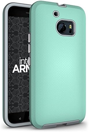 HTC 10 Case, intelliARMOR HTC 10 - Sentry Series [Aqua] Ultra Rugged - The Smarter HTC 10 Case - Lifetime Warranty