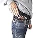 Made In USA 1911 Holster | Ultimate Suede Leather IWB Holsters - Fits All 1911 Handguns | Kimber - Colt - S & W - Sig Sauer - Rock Island & More | Concealed Carry 1911 IWB Holster | Black - Right Hand