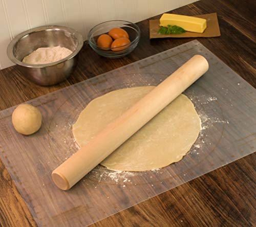 Mrs. Anderson's Baking Wooden Bakers Rolling Pin, 20 by 2-Inch