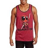 Comics Deadpool Maximum Effort Little Pool Graphic Tank Top
