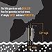 Nature's Hangout Personal Water Filter Straw for Camping, Hiking, Travel, and Emergency Preparedness with New .01 Nano Tech Filtration. Includes Boost Bag + Survival Tube + Flush Syringe