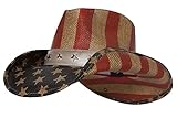 Blue Justice USA Cowboy Hat
