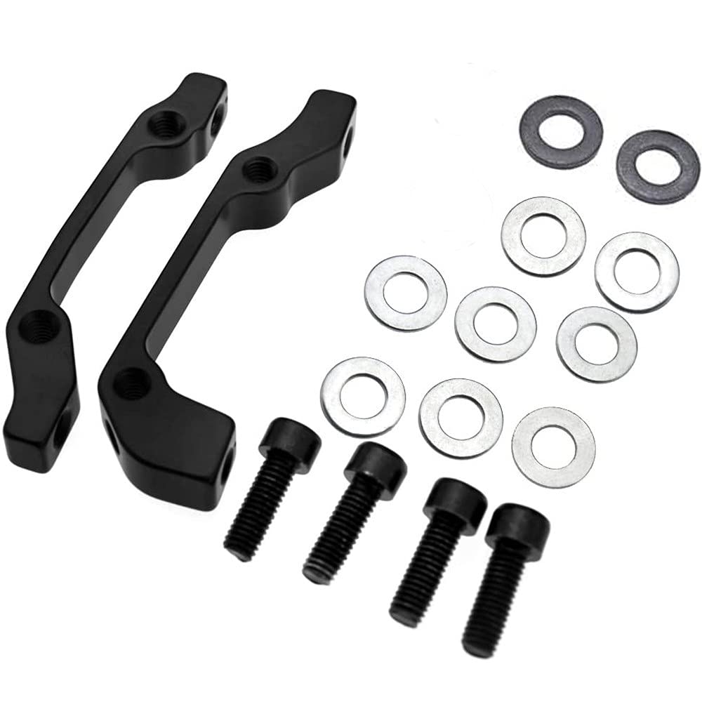 Young Wolf 2Pcs IS/Post Front 180/203mm Rear 160/180mm Disc Brake Caliper Mount Adapter Gear Parts Accessories