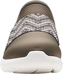 Clarks Women's Nova Way Sneaker, Dark Olive, 9.5 Wide