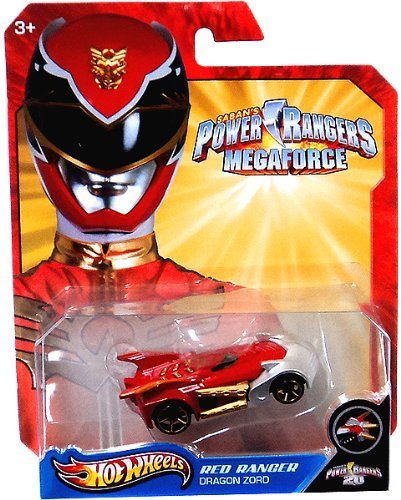 Hot Wheels Power Rangers Red Ranger Dragon Zord