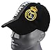 High End Hats World Soccer/Football Team Hat Collection Embroidered Adjustable Baseball Cap, Real Madrid with RMC Logo, Black
