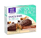 South Beach Diet Snack Bars, Chocolate Caramel Peanut, 0.98 Ounce, 5 Count
