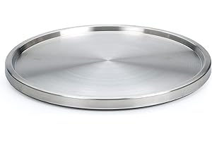 RSVP International Endurance Turn-1 Turntable Lazy Susan, Stainless Steel, 10.5" | Handy in Cabinet, Refrigerator or on Count