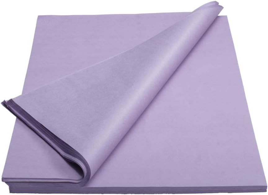 Crown 480 Sheets Bulk Pack Lavender Tissue Paper Gift Wrap