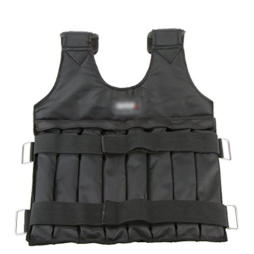 Adjustable Max Loading 20kg Weighted Vest Weight Jacket Exercise Boxing Training Waistcoat Invisible Weightloading Sand Clothing - Thumbnail 7