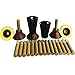 Stick On Moxa Sticks Moxibustion - Mini Moxa Sticks with Self-Adhesive Large Candle Base 120PCS