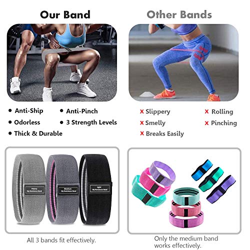Elastic-Workout-Bands-Long-Fabric-Resistance-Bands-Thick-Set-Loop-Equipment-Fit-Body-Home-Training-Gym-Fitness-Booty-Legs-Thighs-Arm-Butt-Yoga-PilatesHip-Exercise-Bands-for-Working-Out-Men-Women