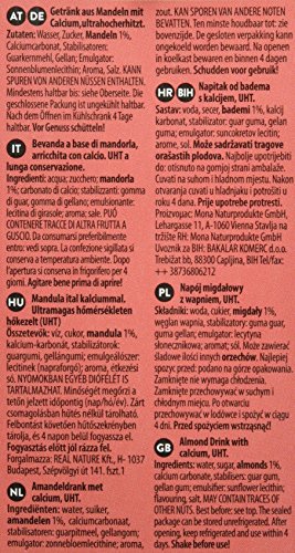Happy Milchalternativen Mandel Drink Natur - Mandelmilch, Vegan, Laktosefrei - Intensiv nussiger Geschmack - 10er Pack… – Bild 8