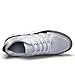 JARLIF Women's Comfortable Platform Walking Sneakers Lightweight Casual Tennis Air Fitness Shoes Black US8