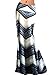 Aisa Women Ripple Printed High Waist Maxi Skirt Summer New Beach Long Skirt Dress X-Large