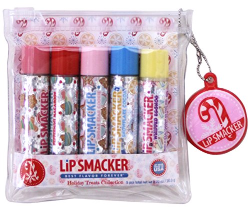 Lip Smacker Best Flavor Forever Holiday Treats collection favorites 5-pc Lip w/ mini bag (1)