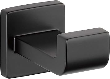 Delta Bl Ara Robe Hook Matte Black Amazon Com
