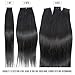 Fabwigs Tape In Human Hair Extensions - 16 18 20 22 24 Inch 20pcs 30g-70g Set - Silky Straight Skin Weft Human Remy Hair (16 Inch #16 Beige Blonde)