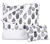 Pink Canvas Tote Bag BOSS LADY | Heavy Duty 100% Cotton Tote Bag | BUY 1 GET 1 Canvas Zipper Pouch | Best Design Bag For Women