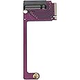 Repima for Rog Ally Handheld 2230 to 2280 SSD Hard Drive Expansion Board NVME M-Key NGFF M.2 PCIE 4.0 Adapter 90 Degree Upgrade Converter Card Handheld Internal Components