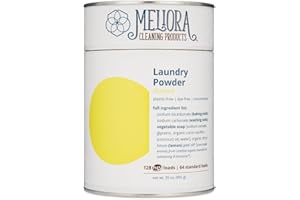 Meliora Cleaning Products Laundry Powder Detergent (128 HE Loads), Lemon