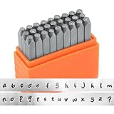 ImpressArt- Basic Bridgette Lowercase Letter Metal Stamp Set (Office Product)