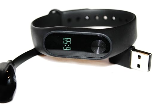 Xiaomi Mi Band 2 Fitnessarmband (Schlaftracker, Aktivitätstracker, Pulsmesser) Schwarz
