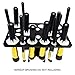 Akago 28 Hole Makeup Brush Tree Holder Organizer Folding Collapsible Air Drying Tower Brush Dryer