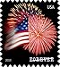 USPS Forever Stamps Star Spangled Banner Roll of 100 Postage Stamps (Fireworks)