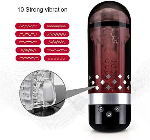 Personal Electronic Heating Man's Toy Pusseys Multi Speed Vibrating Sleeve Cup Toys