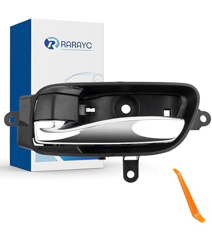 Interior Door Handle Compatible with 2006-2012 Kia Sedona 2007-2008 Hyundai Entourage Front, Left Driver Chrome, REPK462152C