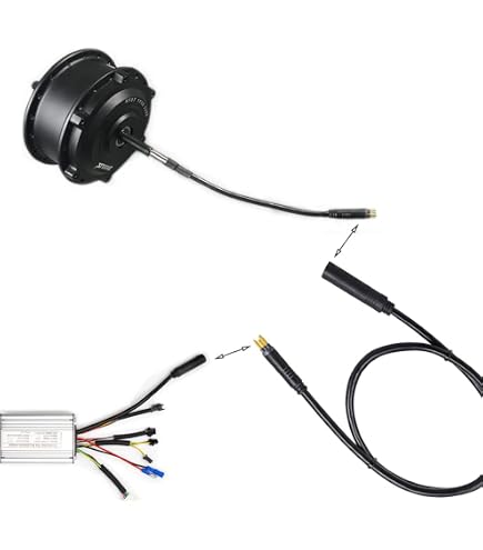 Kit Connecteur 5 Broches Extension Écran Vélo Électrique Compatible Bafang - Câble 860mm
