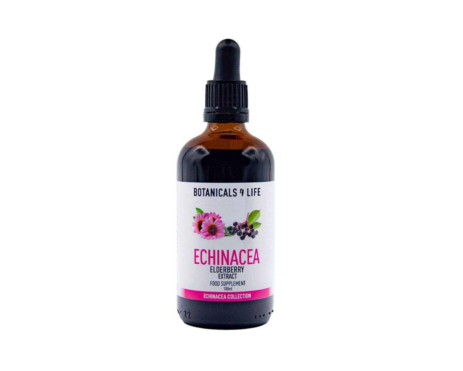 Botanicals 4 Life Echinacea Elderberry Extract, 100 ml