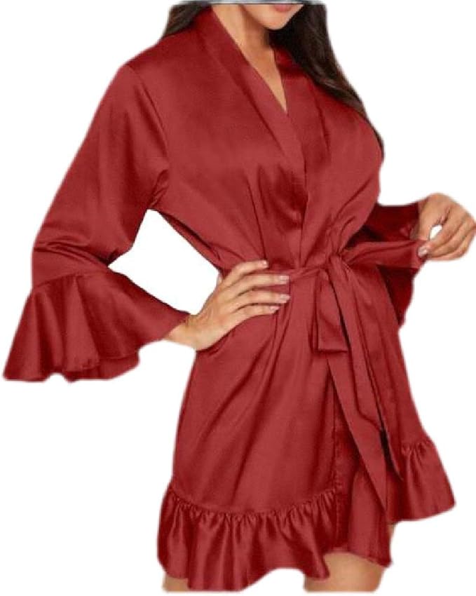 bademantel damen seide