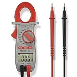 Clamp Multimeter, WELAISE Auto-Ranging Digital Clamp Meter NCV with AC/DC Voltage Resistance Test Temperature Scanners Hand Tools