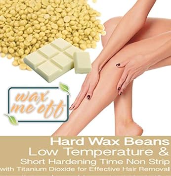 Amazon Com Wax Me Off Hard Wax Beans White Chocolate