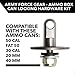 Army Force Gear Ammo Can Locking Hardware Kit - Stainless Steel Lock Hardware for Ammo Cases - One Size Fits All Ammo Box Lock Kit - 50 Cal, Fat 50, 30 Cal, 20 mm, 40 mm Ammunition Cans
