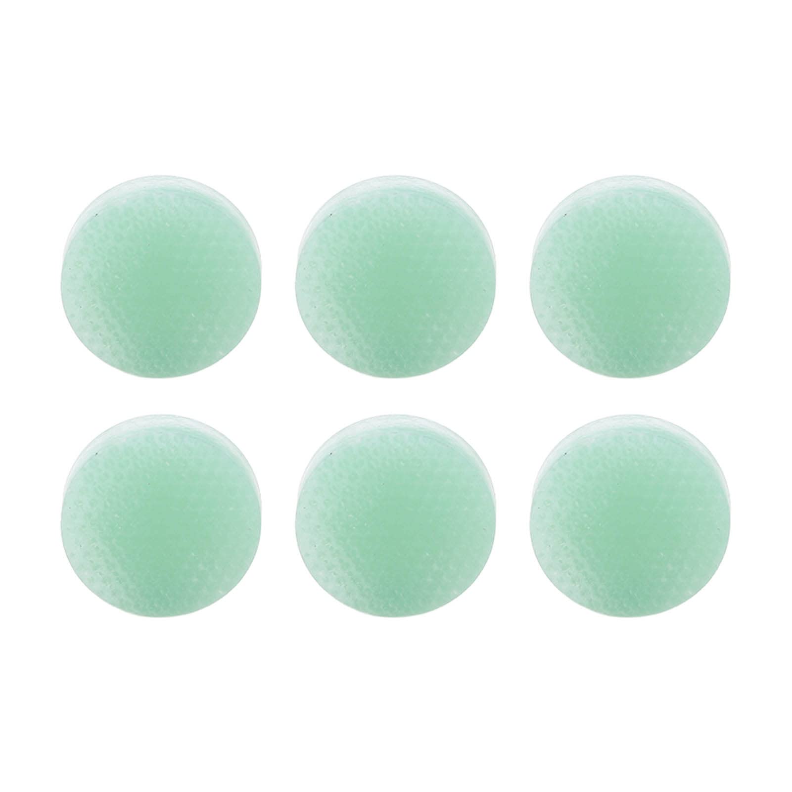 Billiard Pool Cue Tips, 6pcs 14mm Crystal Color Replacement Set for Pool Cues and Snooker